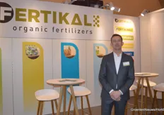 Lieven Wouters with Fertikal. The Belgian company produced 120.000 tons of organic fertilizer in 2019 and is working on a fertilizer crumble.